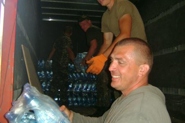 ато доставка води волонтерство допомога батальйон Збруч