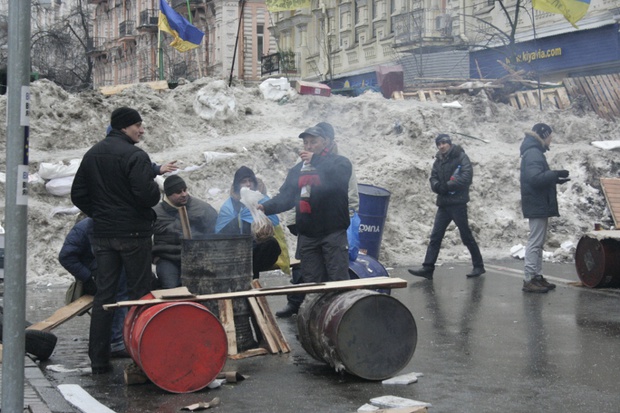 євромайдан Київ барикади